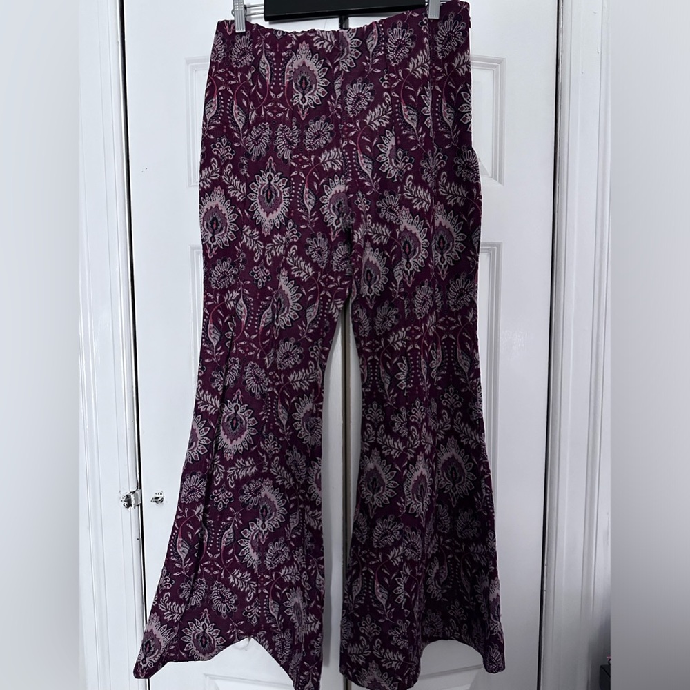Anthropologie bell bottom pants